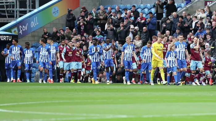 Framed Print : Burnley v Brighton and Hove Albion Premier League 13APR24 Framed Print : Burnley v Brighton and Hove Albion Premier League 13APR24