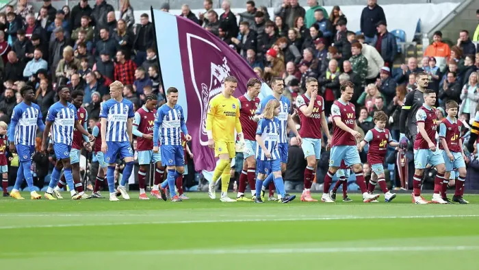 Framed Print : Burnley v Brighton and Hove Albion Premier League 13APR24 Framed Print : Burnley v Brighton and Hove Albion Premier League 13APR24