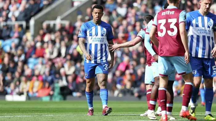 Framed Print : Burnley v Brighton and Hove Albion Premier League 13APR24 Framed Print : Burnley v Brighton and Hove Albion Premier League 13APR24