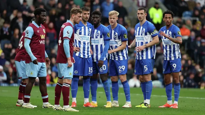 Framed Print : Burnley v Brighton and Hove Albion Premier League 13APR24 Framed Print : Burnley v Brighton and Hove Albion Premier League 13APR24