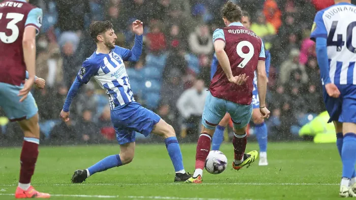 Framed Print : Burnley v Brighton and Hove Albion Premier League 13APR24 Framed Print : Burnley v Brighton and Hove Albion Premier League 13APR24