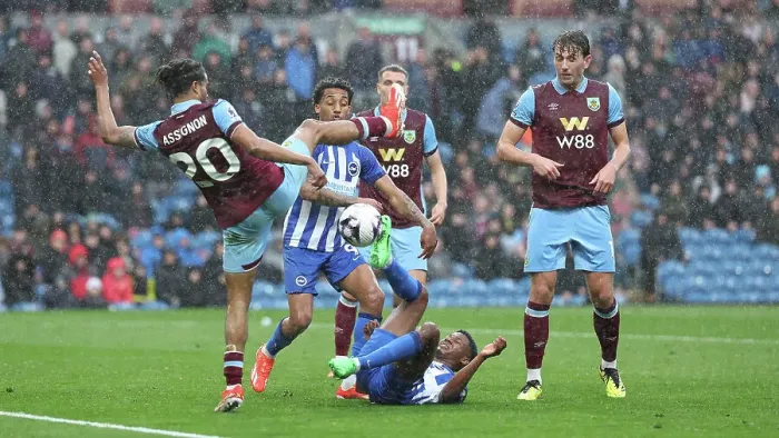 Framed Print : Burnley v Brighton and Hove Albion Premier League 13APR24 Framed Print : Burnley v Brighton and Hove Albion Premier League 13APR24