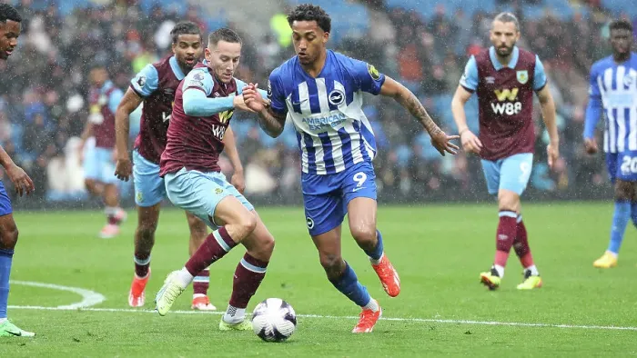 Framed Print : Burnley v Brighton and Hove Albion Premier League 13APR24 Framed Print : Burnley v Brighton and Hove Albion Premier League 13APR24