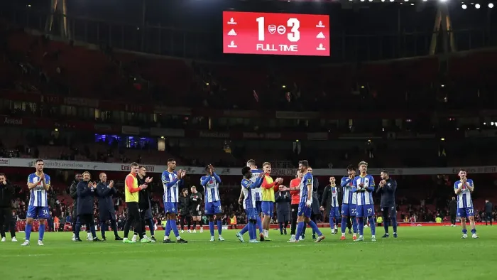 Framed Print : Carabao Cup Clash: Arsenal vs. Brighton & Hove Albion at Emirates Stadium (09.11.22) Framed Print : Carabao Cup Clash: Arsenal vs. Brighton & Hove Albion at Emirates Stadium (09.11.22)
