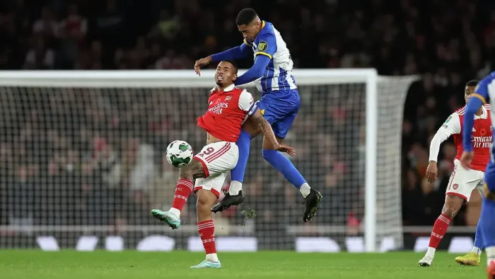 Framed Print : Carabao Cup Showdown: Arsenal vs. Brighton & Hove Albion at Emirates Stadium (Nov. 9, 2022) Framed Print : Carabao Cup Showdown: Arsenal vs. Brighton & Hove Albion at Emirates Stadium (Nov. 9, 2022)