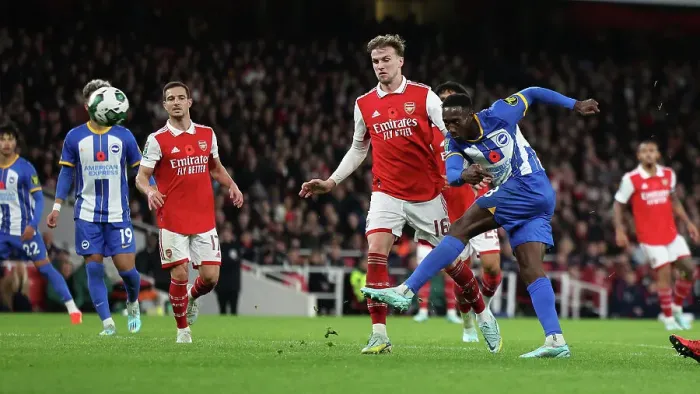 Framed Print : Carabao Cup Showdown: Arsenal vs. Brighton & Hove Albion at Emirates Stadium (Nov. 9, 2022) Framed Print : Carabao Cup Showdown: Arsenal vs. Brighton & Hove Albion at Emirates Stadium (Nov. 9, 2022)
