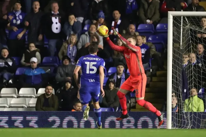 Framed Print : Championship Clash: Birmingham vs. Brighton at St. Andrews (17DEC16) Framed Print : Championship Clash: Birmingham vs. Brighton at St. Andrews (17DEC16)