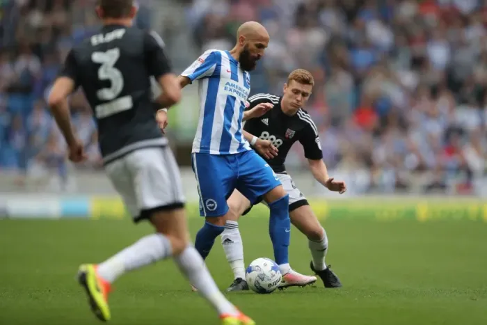 Framed Print : Championship Clash: Brighton and Hove Albion vs. Brentford at the American Express Community Stadium (10SEP16) Framed Print : Championship Clash: Brighton and Hove Albion vs. Brentford at the American Express Community Stadium (10SEP16)
