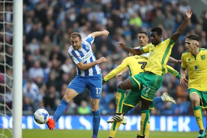 Framed Print : Championship Clash: Brighton & Hove Albion vs. Norwich City (29Oct16) - American Express Community Stadium Framed Print : Championship Clash: Brighton & Hove Albion vs. Norwich City (29Oct16) - American Express Community Stadium