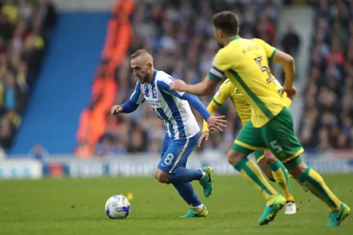 Framed Print : Championship Clash: Brighton and Hove Albion vs. Norwich City at American Express Community Stadium (29OCT16) Framed Print : Championship Clash: Brighton and Hove Albion vs. Norwich City at American Express Community Stadium (29OCT16)