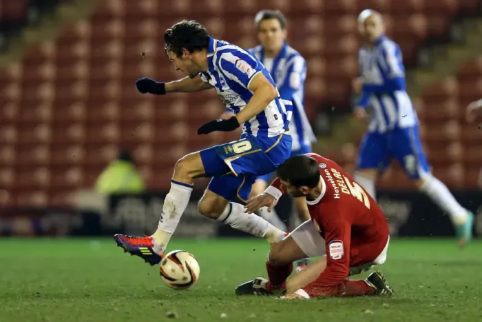 Framed Print : Championship Clash: Buckley vs. Christie at Barnsley vs. Brighton & Hove Albion (March 12, 2013) Framed Print : Championship Clash: Buckley vs. Christie at Barnsley vs. Brighton & Hove Albion (March 12, 2013)
