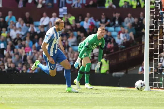 Framed Print : Championship Showdown: Aston Villa vs. Brighton and Hove Albion (07MAY17) - Battle for Promotion Framed Print : Championship Showdown: Aston Villa vs. Brighton and Hove Albion (07MAY17) - Battle for Promotion
