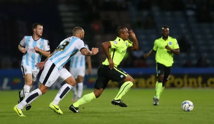 Framed Print : Championship Showdown: Brighton and Hove Albion vs. Huddersfield Town at John Smith's Stadium (August 18, 2015) Framed Print : Championship Showdown: Brighton and Hove Albion vs. Huddersfield Town at John Smith's Stadium (August 18, 2015)