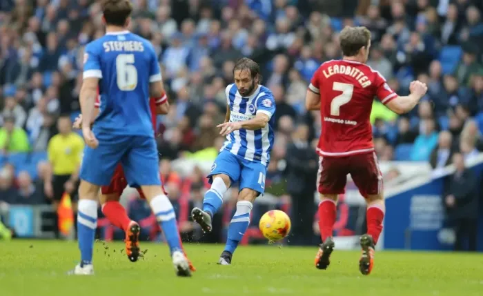 Framed Print : Championship Showdown: Brighton & Hove Albion vs. Middlesbrough (19DEC15) Framed Print : Championship Showdown: Brighton & Hove Albion vs. Middlesbrough (19DEC15)