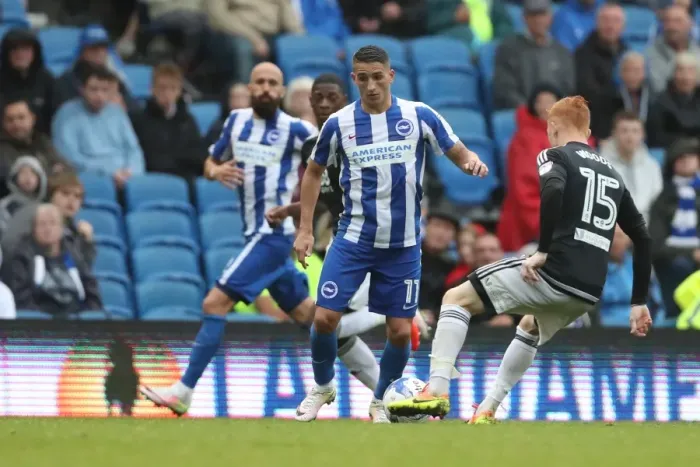 Framed Print : Championship Showdown: Brighton and Hove Albion vs. Brentford at American Express Community Stadium (10SEP16) Framed Print : Championship Showdown: Brighton and Hove Albion vs. Brentford at American Express Community Stadium (10SEP16)
