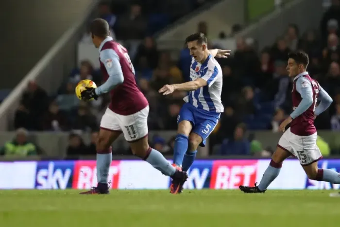 Framed Print : Championship Showdown: Brighton & Hove Albion vs. Aston Villa (November 18, 2016) Framed Print : Championship Showdown: Brighton & Hove Albion vs. Aston Villa (November 18, 2016)