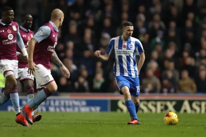 Framed Print : Championship Showdown: Brighton & Hove Albion vs. Aston Villa (18th November 2016) Framed Print : Championship Showdown: Brighton & Hove Albion vs. Aston Villa (18th November 2016)