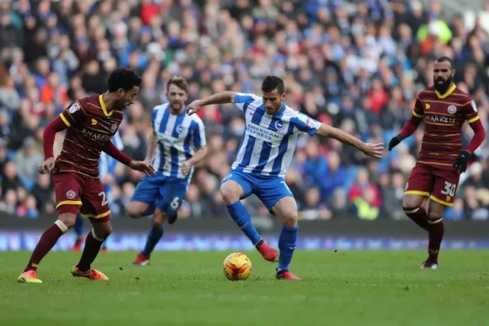 Framed Print : Championship Showdown: Brighton and Hove Albion vs. Queens Park Rangers at American Express Community Stadium (27DEC16) Framed Print : Championship Showdown: Brighton and Hove Albion vs. Queens Park Rangers at American Express Community Stadium (27DEC16)
