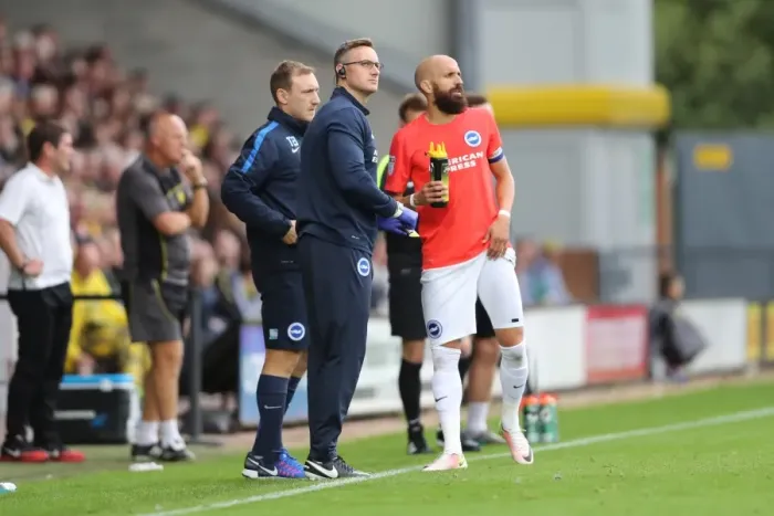 Framed Print : Championship Showdown: Burton Albion vs. Brighton and Hove Albion at Pirelli Stadium (17SEP16) Framed Print : Championship Showdown: Burton Albion vs. Brighton and Hove Albion at Pirelli Stadium (17SEP16)