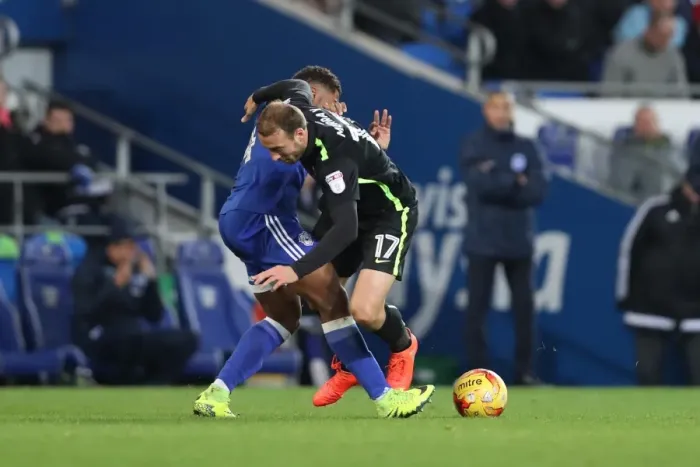 Framed Print : Championship Showdown: Cardiff vs. Brighton at Cardiff City Stadium (03DEC16) Framed Print : Championship Showdown: Cardiff vs. Brighton at Cardiff City Stadium (03DEC16)