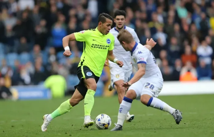 Framed Print : Championship Showdown: Leeds United vs. Brighton & Hove Albion at Elland Road (17th October 2015) Framed Print : Championship Showdown: Leeds United vs. Brighton & Hove Albion at Elland Road (17th October 2015)