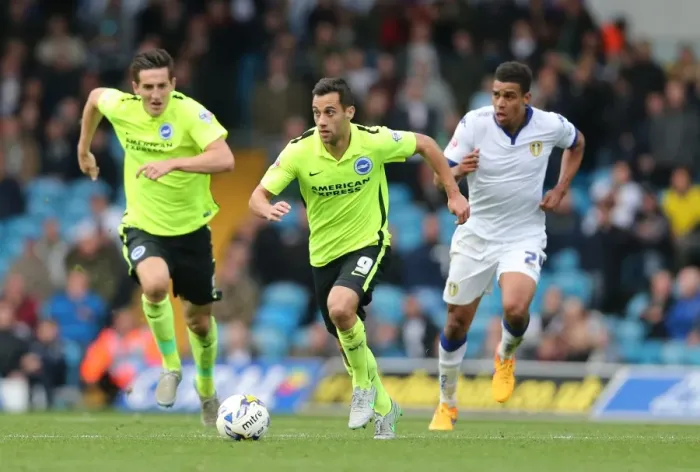 Framed Print : Championship Showdown: Leeds United vs. Brighton & Hove Albion at Elland Road (17th October 2015) Framed Print : Championship Showdown: Leeds United vs. Brighton & Hove Albion at Elland Road (17th October 2015)