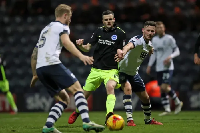 Framed Print : Championship Showdown: Preston North End vs. Brighton and Hove Albion at Deepdale (14Jan17) Framed Print : Championship Showdown: Preston North End vs. Brighton and Hove Albion at Deepdale (14Jan17)