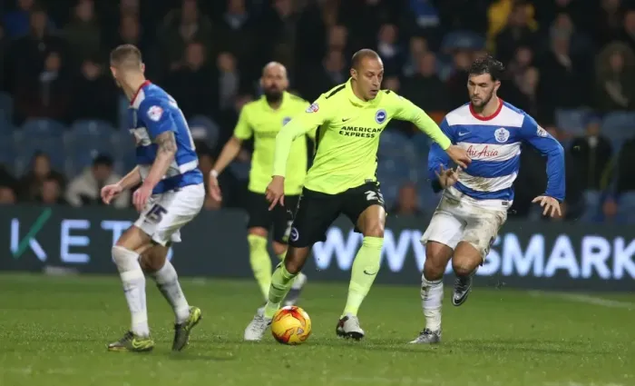 Framed Print : Championship Showdown: QPR vs. Brighton & Hove Albion at Loftus Road (15DEC15) Framed Print : Championship Showdown: QPR vs. Brighton & Hove Albion at Loftus Road (15DEC15)