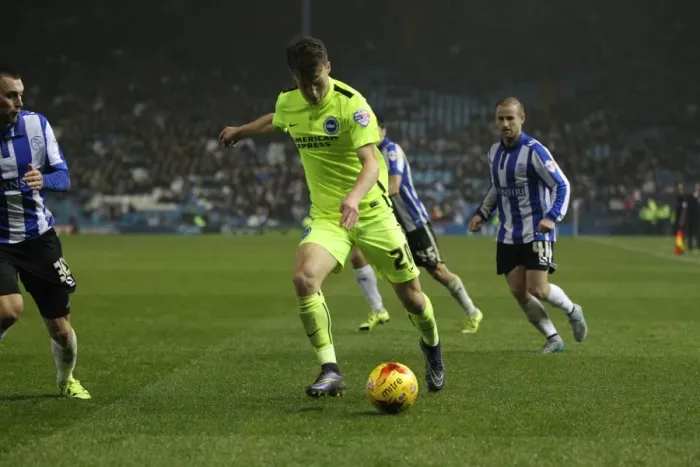 Framed Print : Championship Showdown: Sheffield Wednesday vs. Brighton & Hove Albion at Hillsborough Stadium (03NOV15) Framed Print : Championship Showdown: Sheffield Wednesday vs. Brighton & Hove Albion at Hillsborough Stadium (03NOV15)