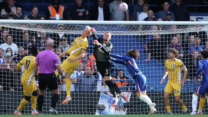 Framed Print : Chelsea v Brighton and Hove Albion Premier League 27SEP25 Framed Print : Chelsea v Brighton and Hove Albion Premier League 27SEP25