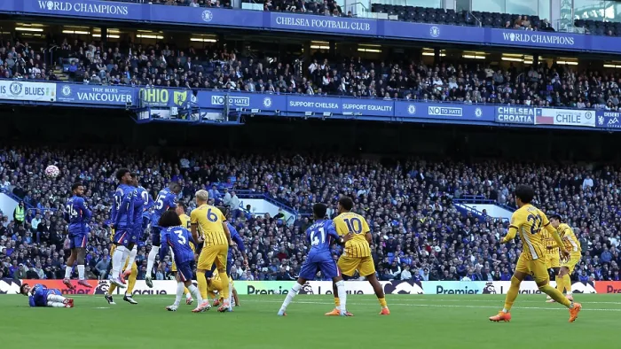 Framed Print : Chelsea v Brighton and Hove Albion Premier League 27SEP25 Framed Print : Chelsea v Brighton and Hove Albion Premier League 27SEP25