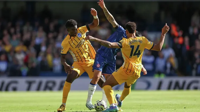 Framed Print : Chelsea v Brighton and Hove Albion Premier League 28SEP24 Framed Print : Chelsea v Brighton and Hove Albion Premier League 28SEP24