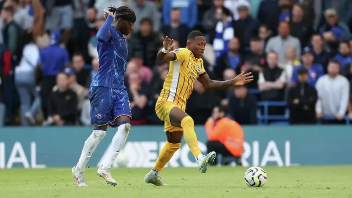 Framed Print : Chelsea v Brighton and Hove Albion Premier League 28SEP24 Framed Print : Chelsea v Brighton and Hove Albion Premier League 28SEP24
