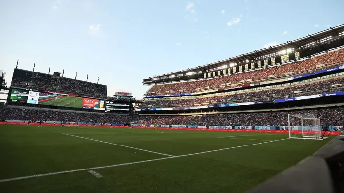 Framed Print : Chelsea vs. Brighton and Hove Albion: Pre-Season Clash at Lincoln Financial Field (USA Tour 2023)