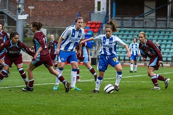 Chesham (2). Brighton And Hove Albion Season 2013-14: Women's Matches: Chesham (2)