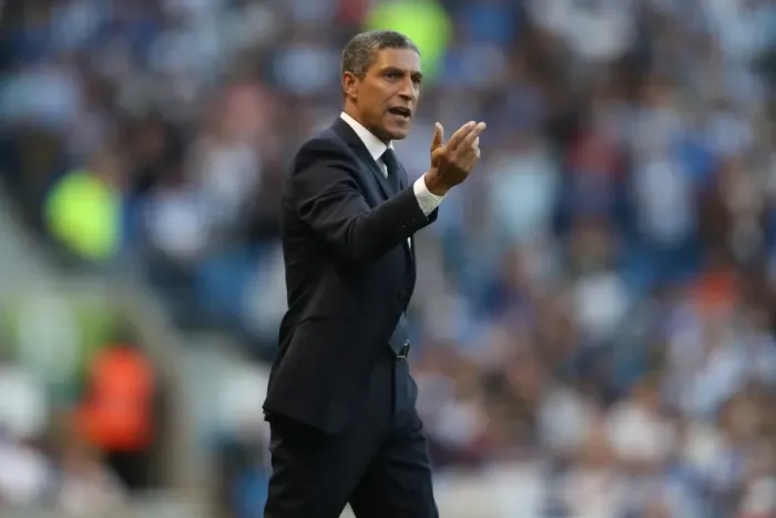 Framed Print : Chris Hughton Directs Brighton and Hove Albion in EFL Sky Bet Championship Clash Against Nottingham Forest (12th August 2016) Framed Print : Chris Hughton Directs Brighton and Hove Albion in EFL Sky Bet Championship Clash Against Nottingham Forest (12th August 2016)