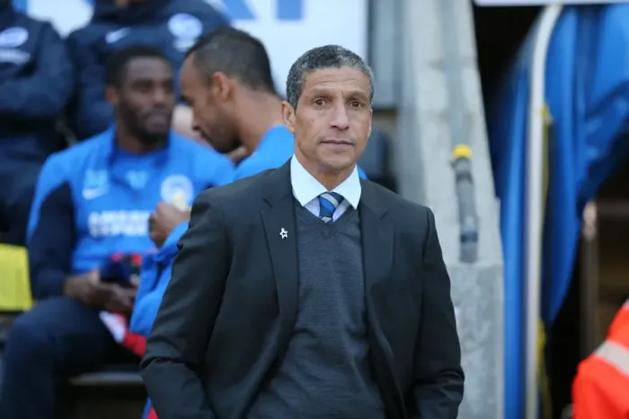 Framed Print : Chris Hughton Focuses Ahead of Wigan Athletic vs. Brighton and Hove Albion (18APR15) Framed Print : Chris Hughton Focuses Ahead of Wigan Athletic vs. Brighton and Hove Albion (18APR15)