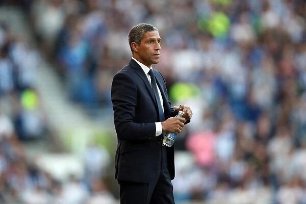 Chris Hughton Guides Brighton and Hove Albion in EFL Sky Bet Championship Clash Against Nottingham Forest (12th August 2016)