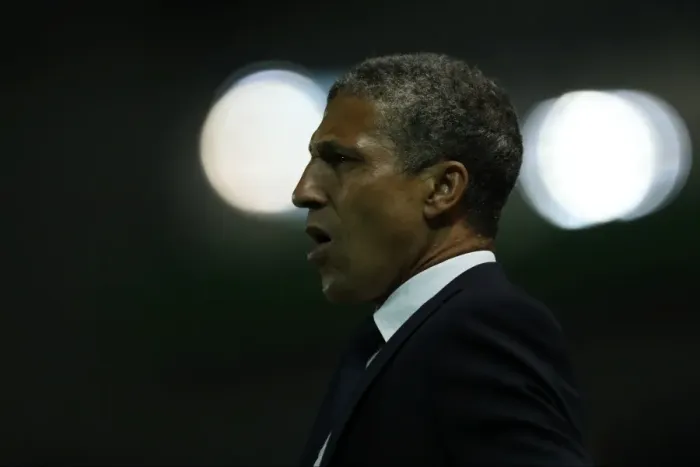 Framed Print : Chris Hughton Guides Brighton and Hove Albion in EFL Sky Bet Championship Clash Against Nottingham Forest (12th August 2016) Framed Print : Chris Hughton Guides Brighton and Hove Albion in EFL Sky Bet Championship Clash Against Nottingham Forest (12th August 2016)