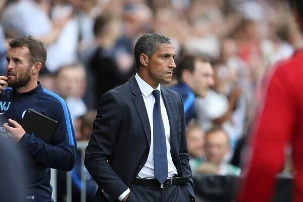 Chris Hughton Leads Brighton and Hove Albion at Craven Cottage, Sky Bet Championship 2015