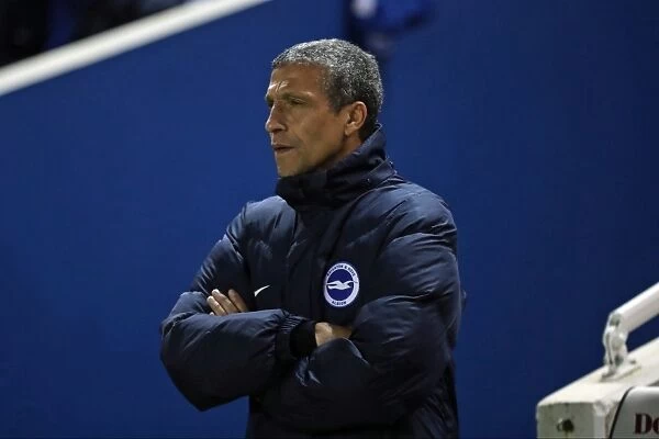 Chris Hughton Leads Brighton and Hove Albion Against Ipswich Town, EFL Sky Bet Championship 2017