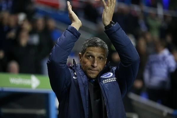 Chris Hughton Leads Brighton and Hove Albion in Reading Championship Clash, 10th March 2015
