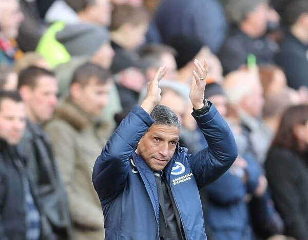 Chris Hughton Leads Brighton and Hove Albion in Sky Bet Championship Clash against Charlton Athletic (10 January 2015)