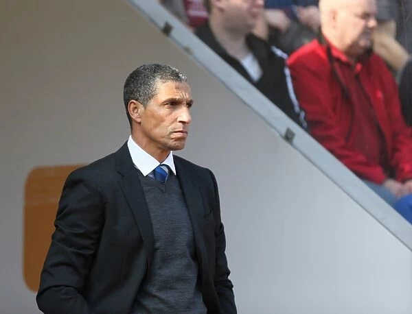 Chris Hughton Leads Brighton and Hove Albion in Sky Bet Championship Clash against Rotherham United (06APR15)