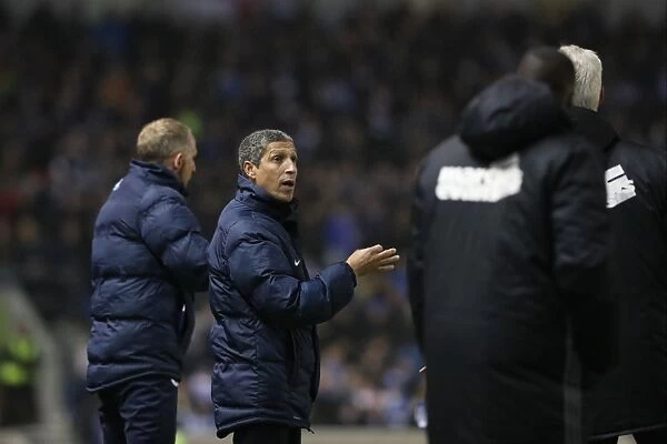 Chris Hughton and Paul Trollope Leading Brighton and Hove Albion against Ipswich Town, EFL Sky Bet Championship 2017