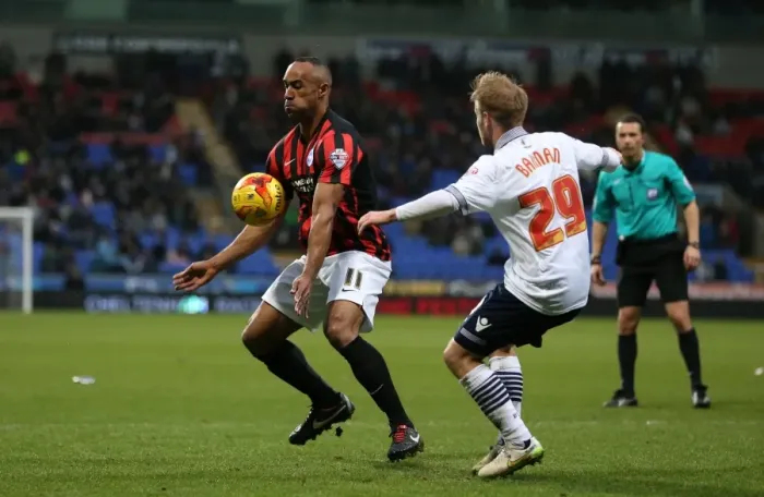 Framed Print : Chris O'Grady in Action: Brighton and Hove Albion vs. Bolton Wanderers, Sky Bet Championship 2015 Framed Print : Chris O'Grady in Action: Brighton and Hove Albion vs. Bolton Wanderers, Sky Bet Championship 2015