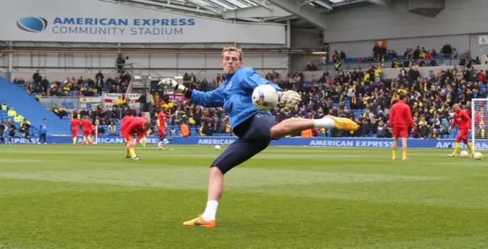 Framed Print : Christian Walton in Action: Brighton & Hove Albion vs. Watford (25APR15) Framed Print : Christian Walton in Action: Brighton & Hove Albion vs. Watford (25APR15)
