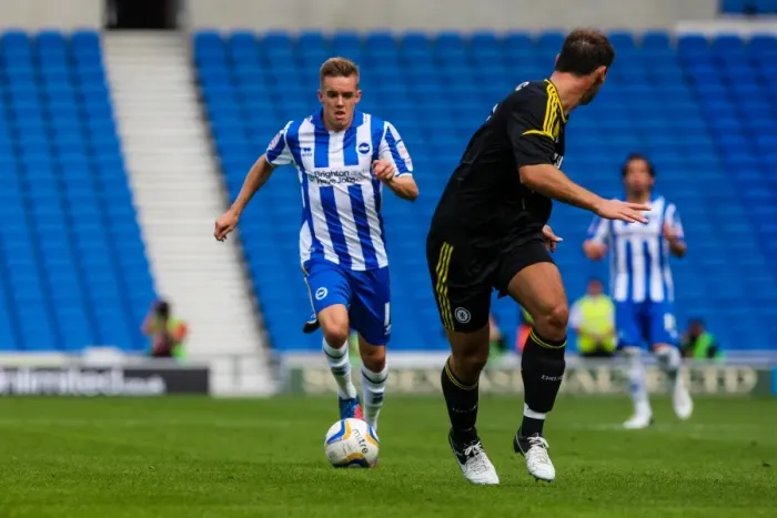 Framed Print : Clash with Champions: Brighton & Hove Albion vs. Chelsea (2012-13) - Pre-Season Battle Framed Print : Clash with Champions: Brighton & Hove Albion vs. Chelsea (2012-13) - Pre-Season Battle