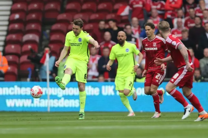 Framed Print : Clash in the Championship: Middlesbrough vs. Brighton & Hove Albion (07 / 05 / 2016) Framed Print : Clash in the Championship: Middlesbrough vs. Brighton & Hove Albion (07 / 05 / 2016)