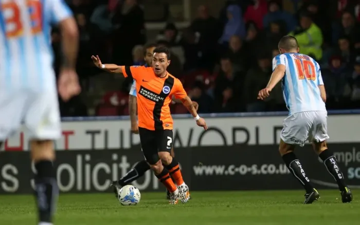 Framed Print : Colunga in Action: Huddersfield vs. Brighton, October 2014 Framed Print : Colunga in Action: Huddersfield vs. Brighton, October 2014